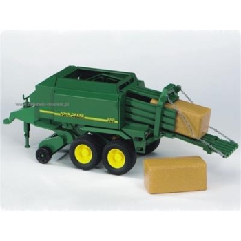 JOHN DEERE PRASA DO SŁOMY   BRUDER