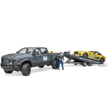 DODGE RAM PRZYCZEPA LAWETA  BRUDER-2959